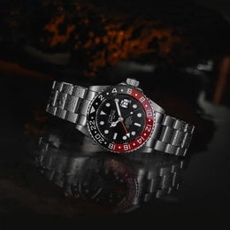 Davosa Ternos Professional GMT Penta Bracelet Watch lifestyle image