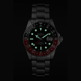 Davosa Ternos Professional GMT Tri Bracelet Watch product detail view