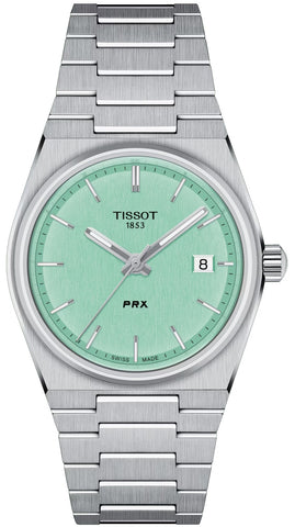 Tissot Watch PRX 35mm Light Green T1372101109100