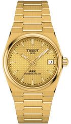 Tissot Watch PRX Powermatic 80 35 Gold PVD T1372073302100