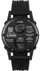 Black U-Boat watch with detailed text on a white background