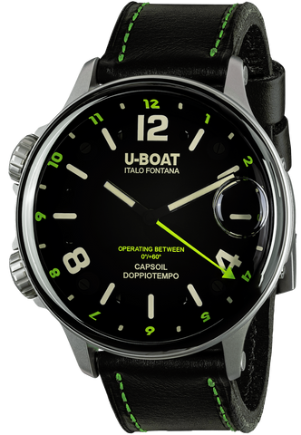U-Boat Watch Capsoil Doppiotempo 55 Green Rehaut SS 9676