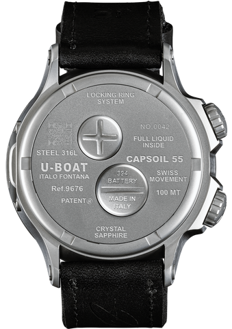 U-Boat Watch Capsoil Doppiotempo 55 Green Rehaut SS