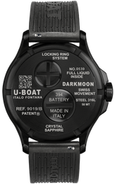U-Boat Darkmoon Black PVD Watch