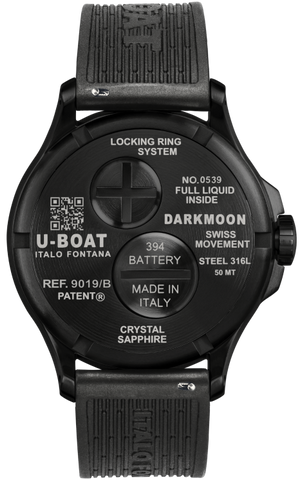 U-Boat Darkmoon Black PVD Watch