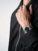 D1 Milano Groovy Black Ultra Thin Watch