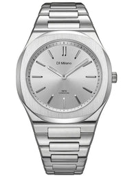 D1 Milano Groovy Silver Ultra Thin Watch