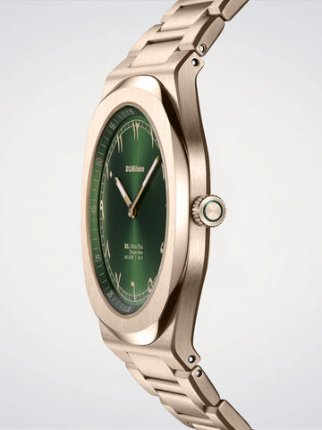D1 Milano Jade Mirage Ultra Thin Watch