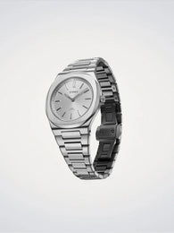 D1 Milano Silver Mellow Ultra Thin Watch