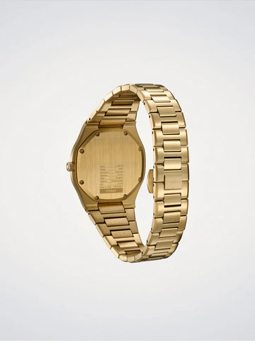 D1 Milano Gold Mellow Ultra Thin Watch