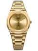 D1 Milano Gold Mellow Ultra Thin Watch