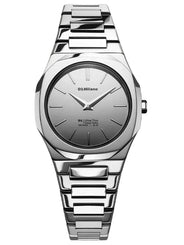 D1 Milano Silver Gleam Ultra Thin Watch