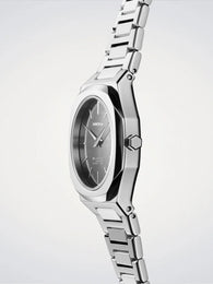 D1 Milano Silver Gleam Ultra Thin Watch
