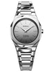 D1 Milano Silver Gleam Ultra Thin Watch