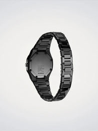 D1 Milano Black Gleam Ultra Thin Watch