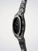 D1 Milano Black Gleam Ultra Thin Watch