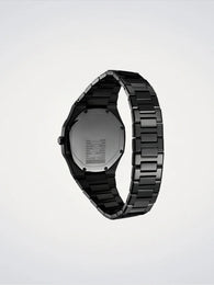 D1 Milano Black Mirror Ultra Thin Watch