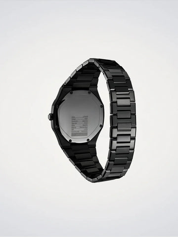 D1 Milano Black Mirror Ultra Thin Watch