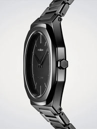 D1 Milano Black Mirror Ultra Thin Watch