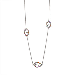 Vixi Sterling Silver Cubic Zirconia Daydream Necklace