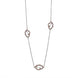 Vixi Sterling Silver Cubic Zirconia Daydream Necklace