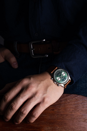Vulcain Chronograph Green Limited Edition Watch