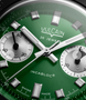Vulcain Skindiver Chronograph Green Rubber Limited Edition Watch