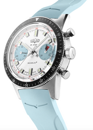 Vulcain Skindiver Chronograph Ice Blue Rubber Limited Edition Watch