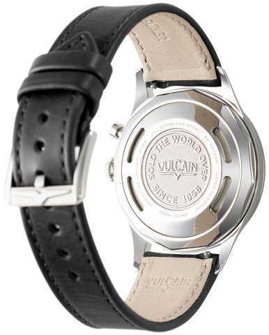 Vulcain Cricket President 36mm Pale Salmon Watch