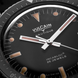Vulcain Skindiver Nautique Black Khaki Brown Lum Watch