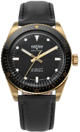 Vulcain Watch Skindiver Nautique Bronze Black 662170A07.BAC201