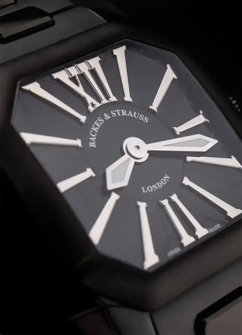 Backes & Strauss Watch W1 PM Black PVD Watch