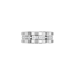Chopard Ice Cube 18ct White Gold Diamond Double Medium Ring