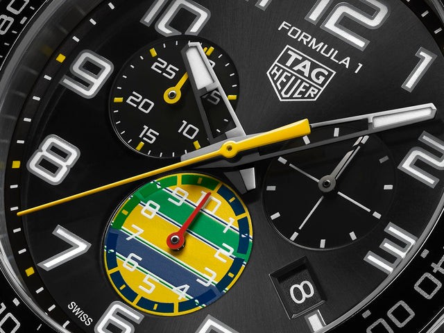 TAG Heuer Formula 1 Chronograph x Senna Special Edition Watch