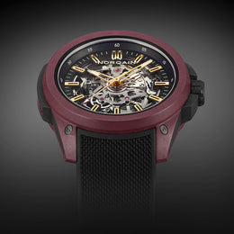 Norqain Wild One Skeleton Burgundy Limited Edition D