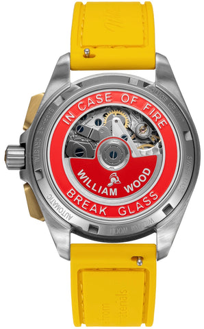 William Wood Watch Triumph Fuel Yellow Fire Hose