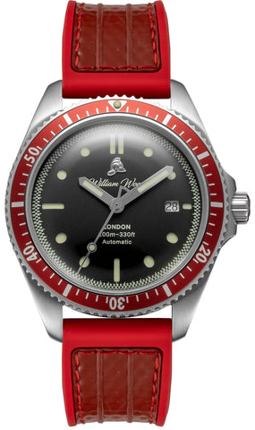 William Wood Watch Valiant Red WWVR01