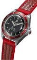 William Wood Valiant Red Fire Hose Watch