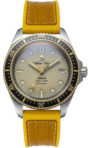 William Wood Watch Valiant White WWVG01