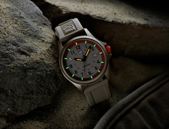 Luminox Bear Grylls Survival 3710 Land Series Watch XB.3717 - UV light view