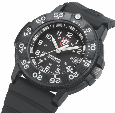 Luminox Sea Original Navy Seal 3000 Series Black Watch XS.3001.F - detail view