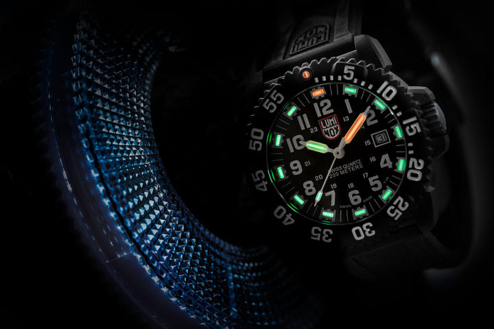 Luminox Original Navy Seal Series Watch XS.3051.F - UV light view