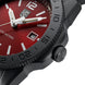Luminox Pacific Diver Black Steel Red Watch XS.3135.B - detail view