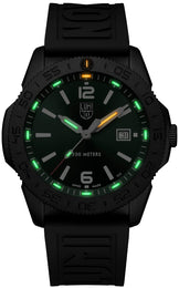 Luminox Pacific Diver Black Steel Green Watch