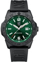 Luminox Pacific Diver Black Steel Green Watch XS.3137.B