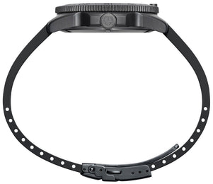 Luminox Pacific Diver Black Steel Green Watch XS.3137.B - detail view