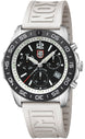 Luminox Sea Pacific Diver Chronograph 3140 Black White Watch XS.3141 - detail view