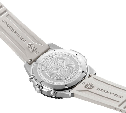 Luminox Sea Pacific Diver Chronograph 3140 Black White Watch XS.3141 - detail view