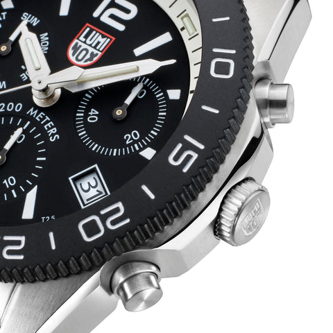Luminox Sea Pacific Diver Chronograph 3140 Black White Watch