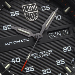 Luminox Sea Master Automatic Carbon Seal 3800 Series Watch XS.3875 - detail view